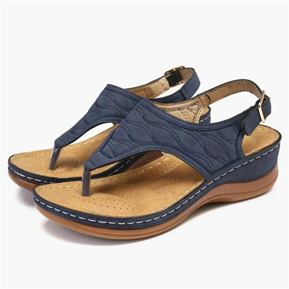 Sandali con cinturino in pelle da donna