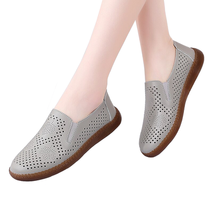 Scarpe da donna Appartamenti in vera pelle