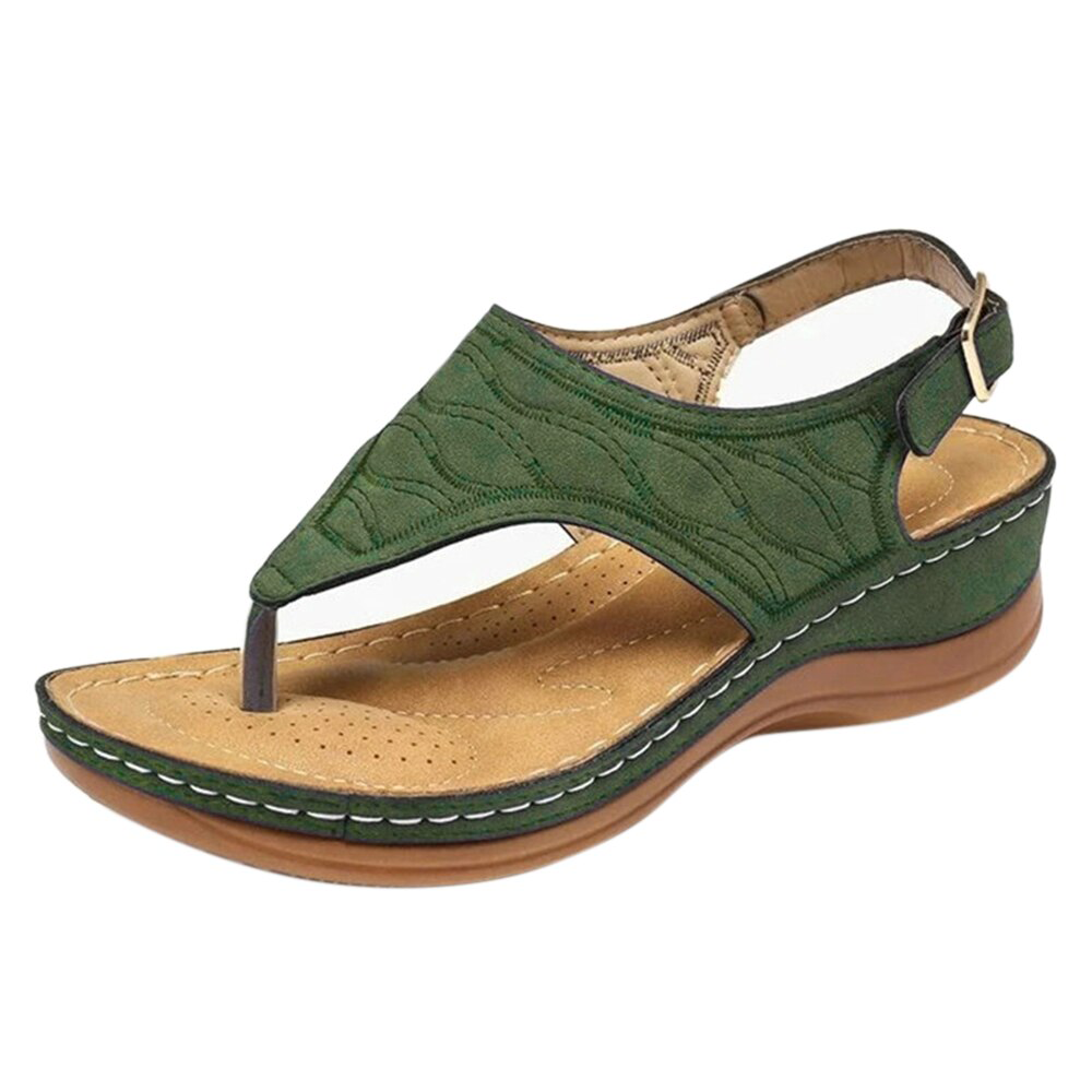 Sandali con cinturino in pelle da donna