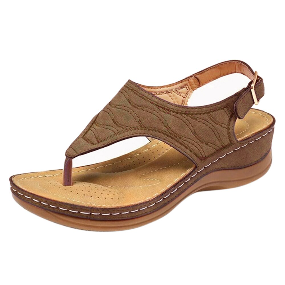 Sandali con cinturino in pelle da donna