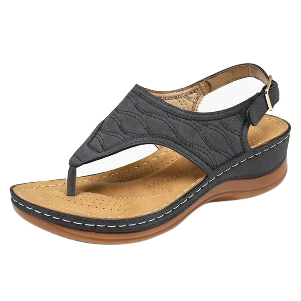 Sandali con cinturino in pelle da donna