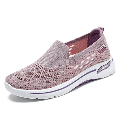 Donna Donna Slip On Memory Foam Trainers Scarpe Taglia