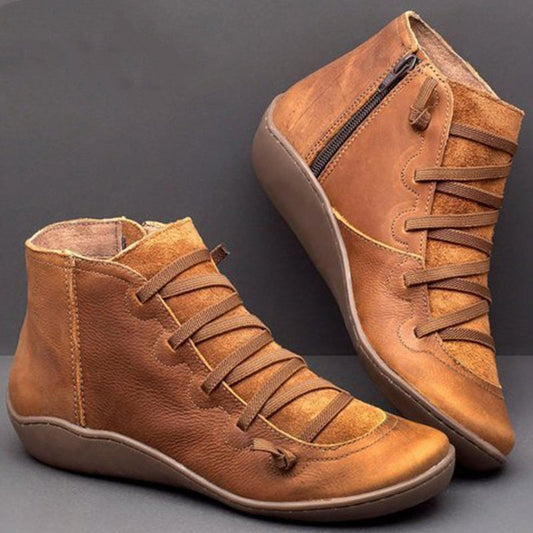 Scarpe donna Moda Stivaletti in pelle