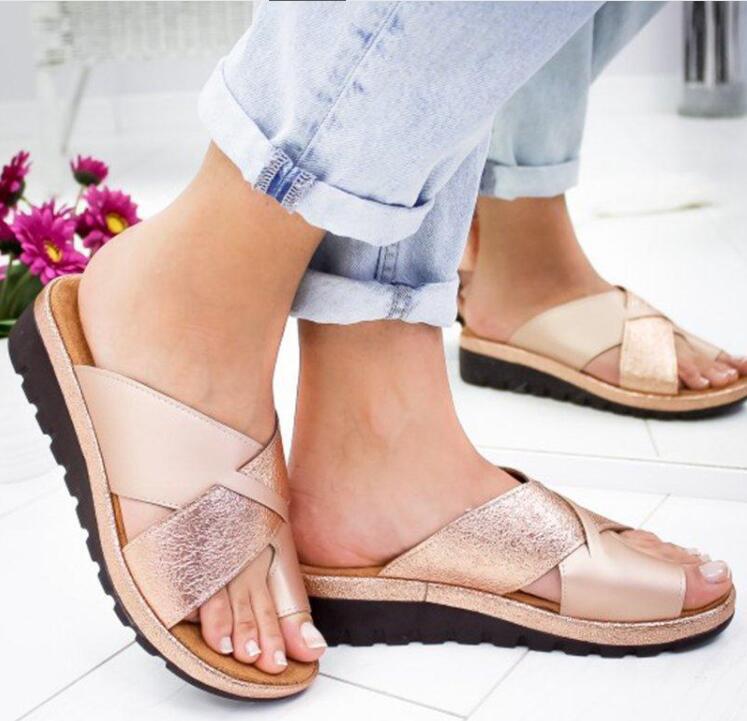 Sandalo donna con piattaforma comoda