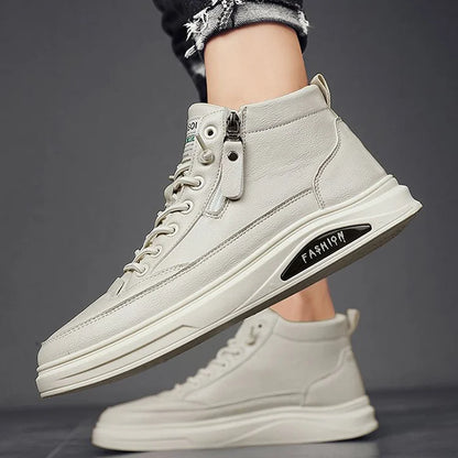 Scarpe da ginnastica uomo con cerniera laterale