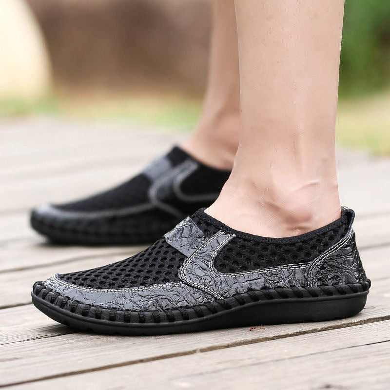Scarpe a rete da uomo primavera-estate