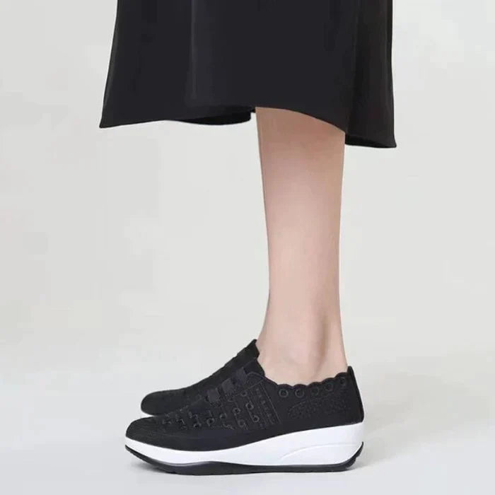 Scarpe da ginnastica con poggiapiedi per donne