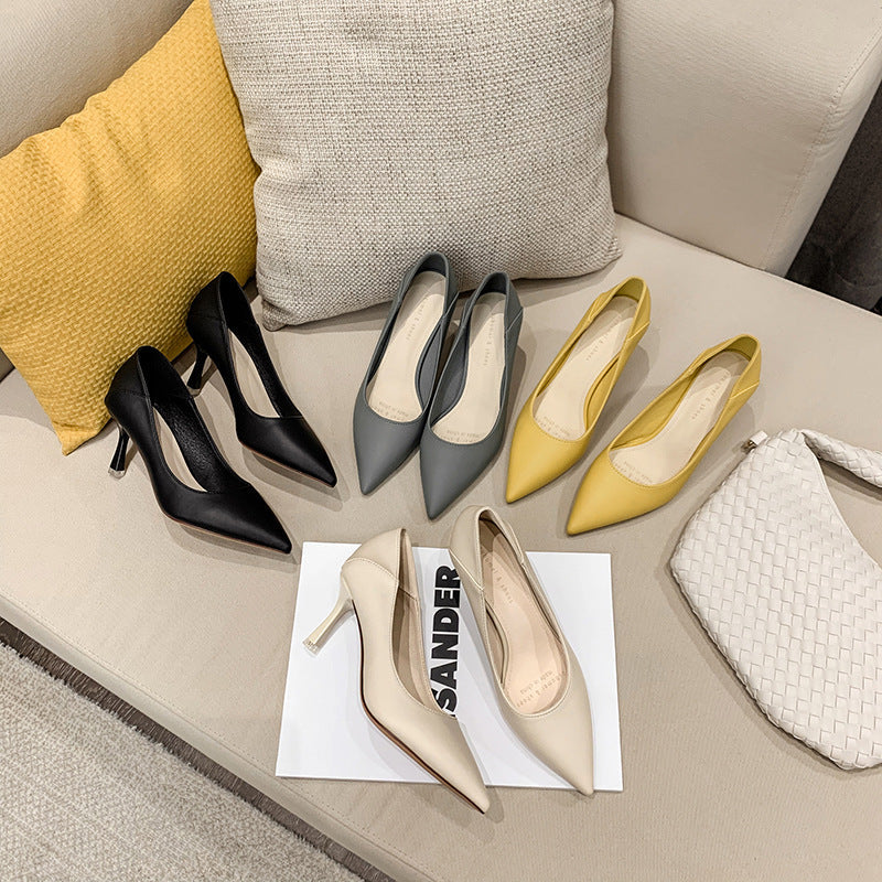 Nuovi tacchi alti per le donne Carriera Stilettos Tacco medio