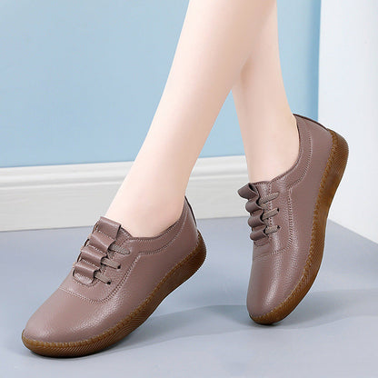 Oxfords per le donne Scarpe in pelle morbida