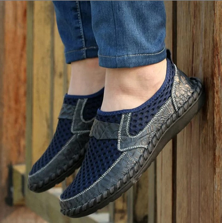 Scarpe a rete da uomo primavera-estate