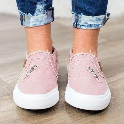Scarpe di tela in denim