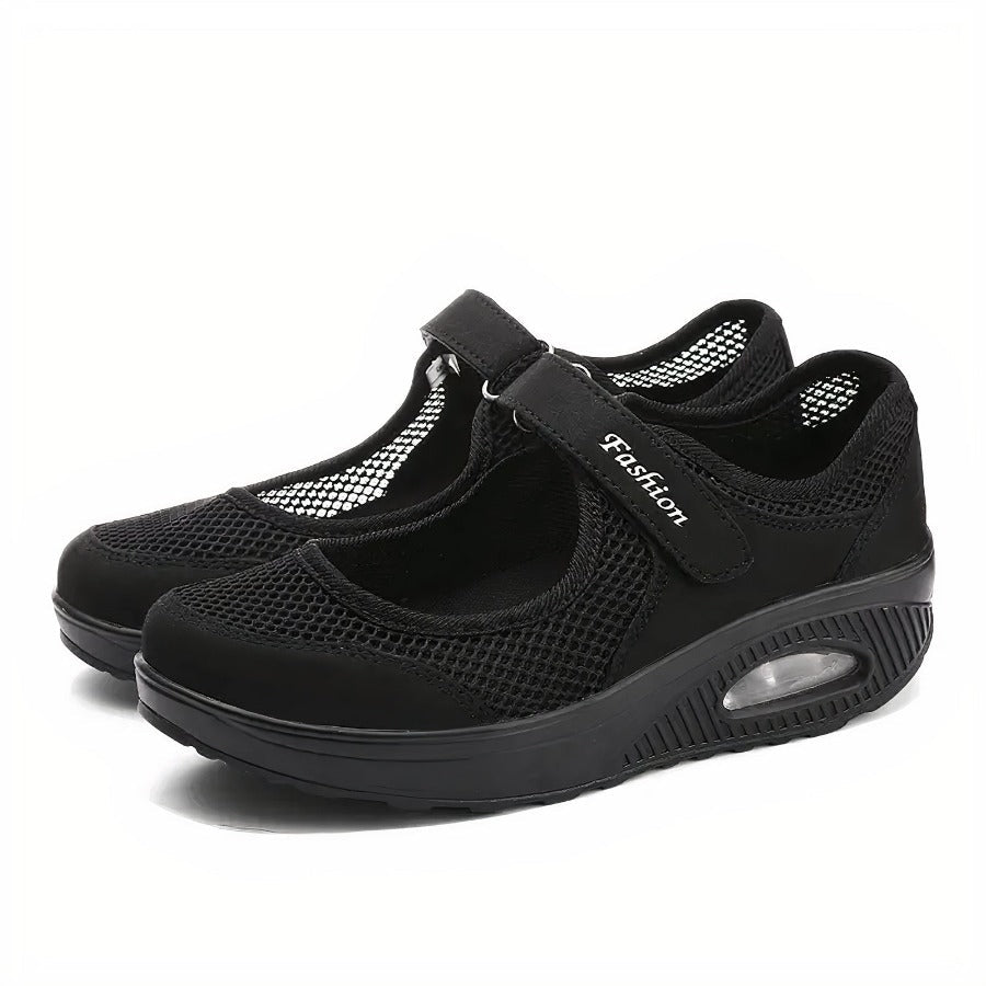 Scarpe sportive casual da donna in mesh traspirante