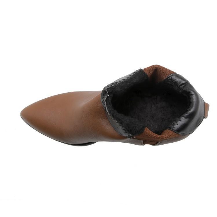 Stivali slip-on alla caviglia