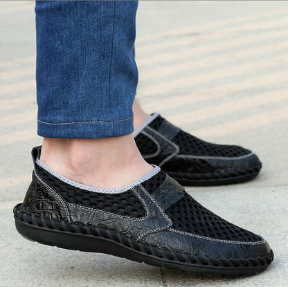 Scarpe a rete da uomo primavera-estate