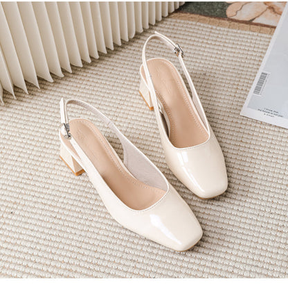 Scarpe con tacco a spillo Date Pump Closed Toe Slingbacks Sandals