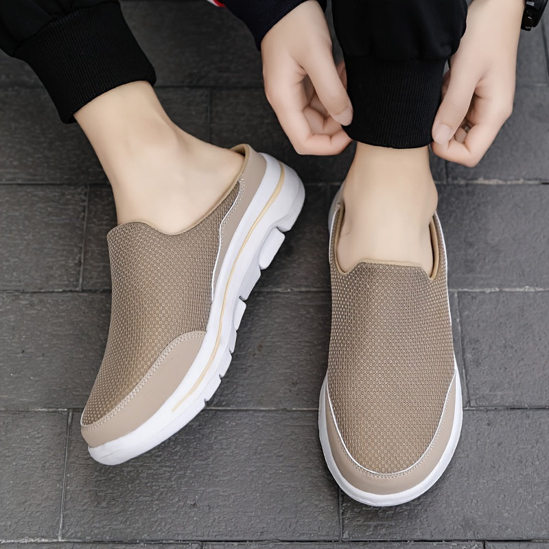 Uomini traspirante confortevole calzature estate mocassino piattaforma pantofole scarpe casual