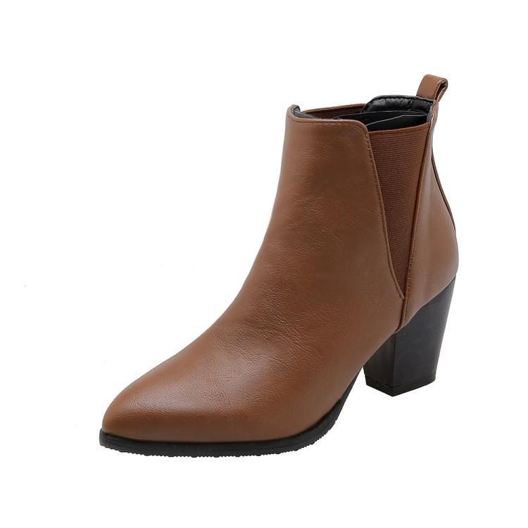 Stivali slip-on alla caviglia