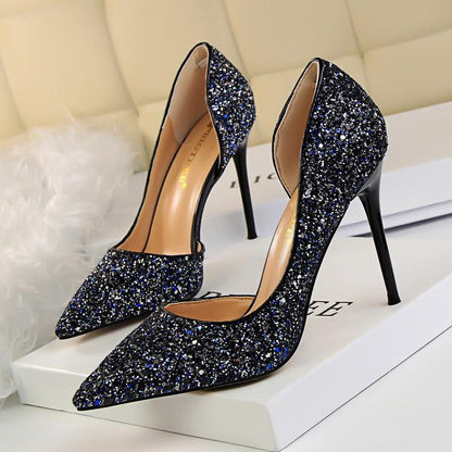 Scarpe da donna di lusso Donne sexy Pompe Scarpe con tacchi alti