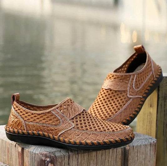Scarpe a rete da uomo primavera-estate