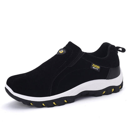 Uomo Flat Slip On Loafers Sneaker in gomma
