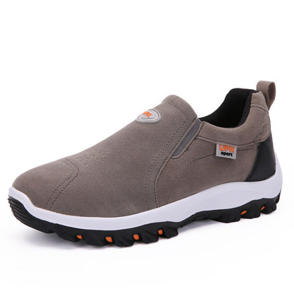 Uomo Flat Slip On Loafers Sneaker in gomma
