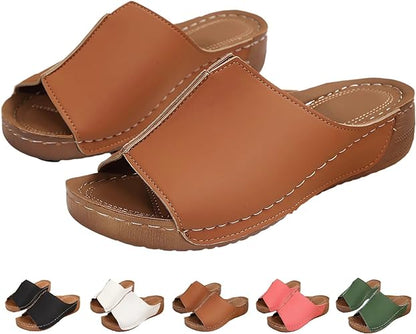 Sandali con zeppa per le vacanze