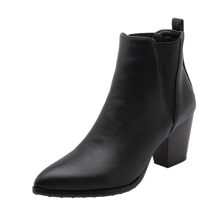 Stivali slip-on alla caviglia