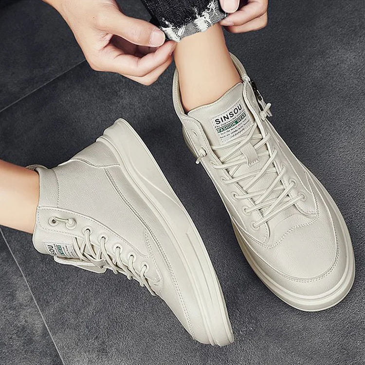 Scarpe da ginnastica uomo con cerniera laterale