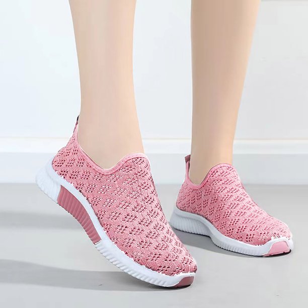 Scarpe casual da donna in mesh traspirante