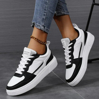 Scarpe da ginnastica casual colorblock da donna