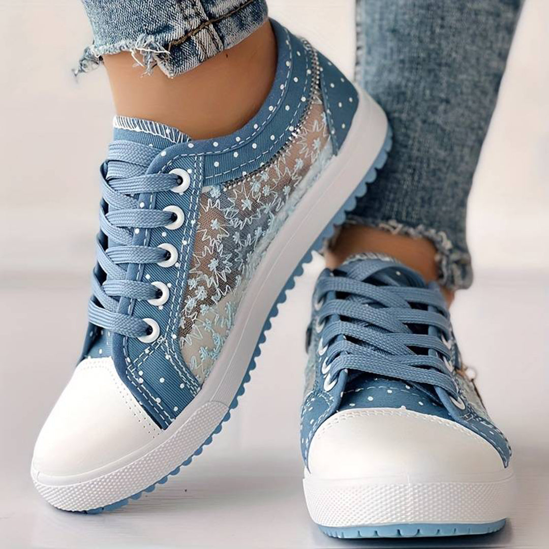 Moda All-Match confortevole Lace Up scarpe estive