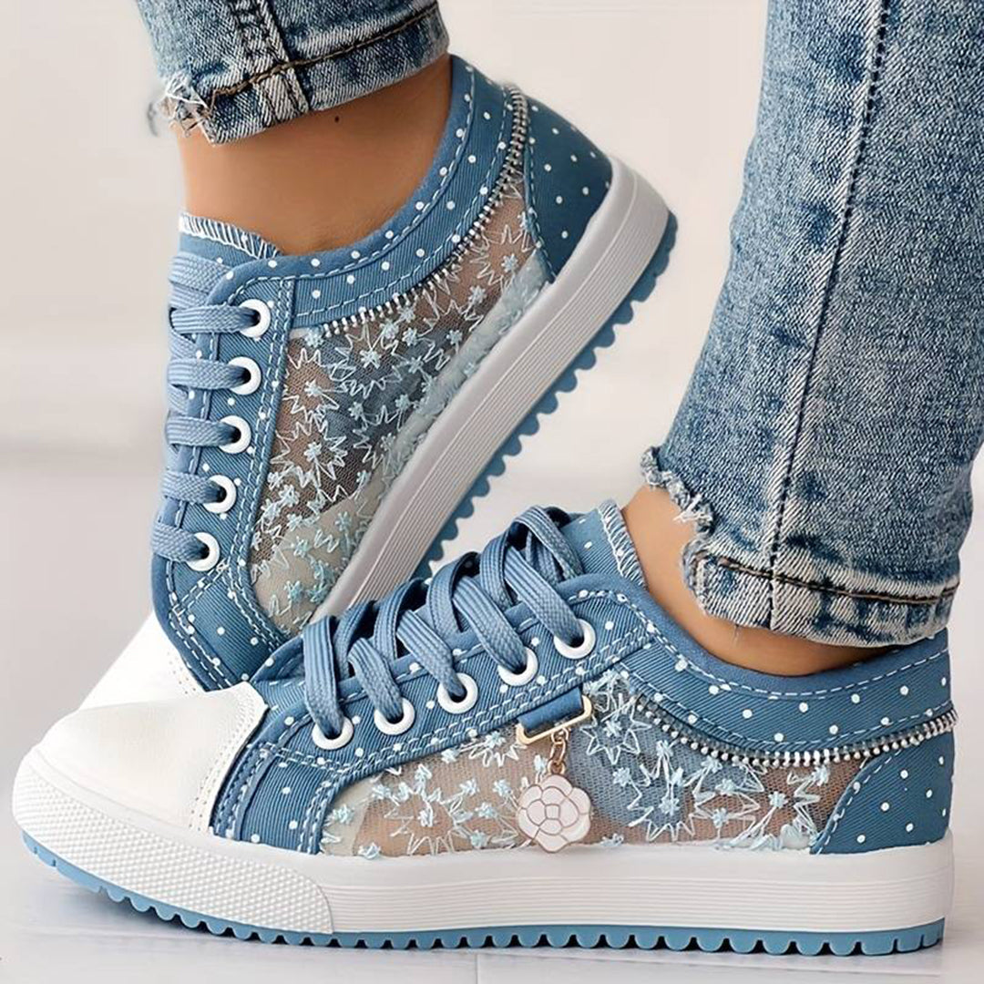 Moda All-Match confortevole Lace Up scarpe estive
