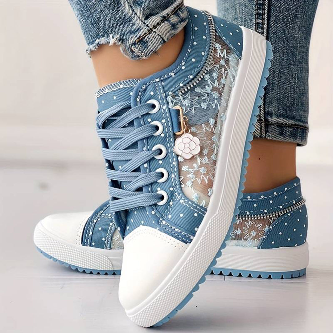 Moda All-Match confortevole Lace Up scarpe estive