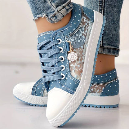 Moda All-Match confortevole Lace Up scarpe estive