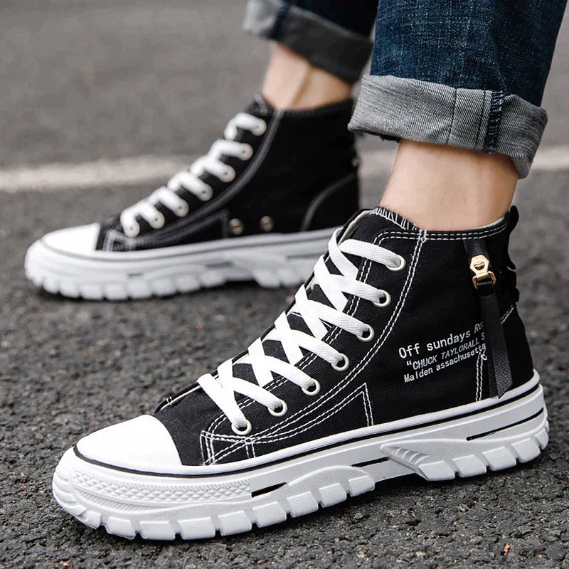 Scarpe di tela vulcanizzate Scarpe da ginnastica alte