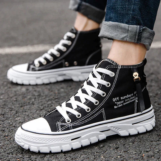 Scarpe di tela vulcanizzate Scarpe da ginnastica alte