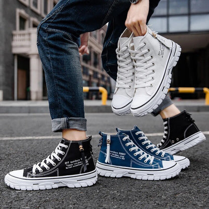 Scarpe di tela vulcanizzate Scarpe da ginnastica alte