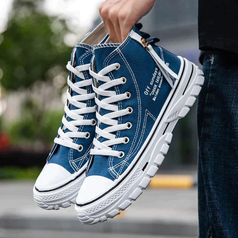 Scarpe di tela vulcanizzate Scarpe da ginnastica alte