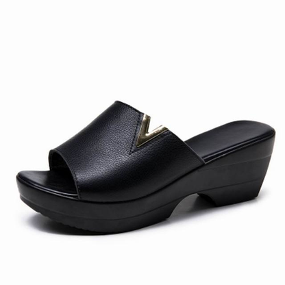Sandali da donna con tacco medio