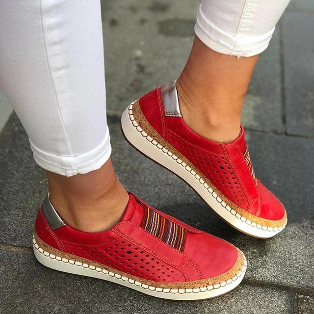 Scarpe ortopediche da donna Moda Scarpe con punta tonda
