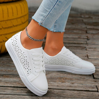 Appartamenti casual Scarpe da ginnastica basse traspiranti