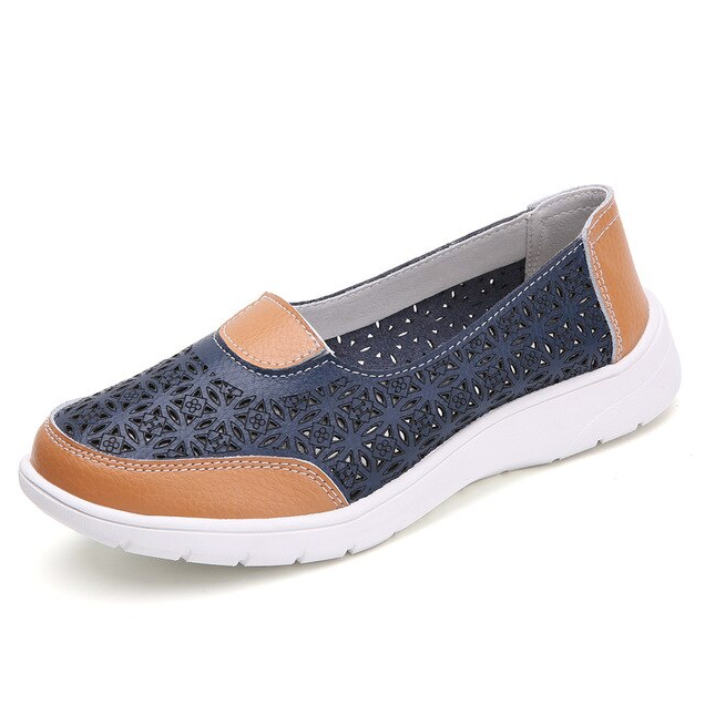 Scarpe casual con tacco piatto antiscivolo