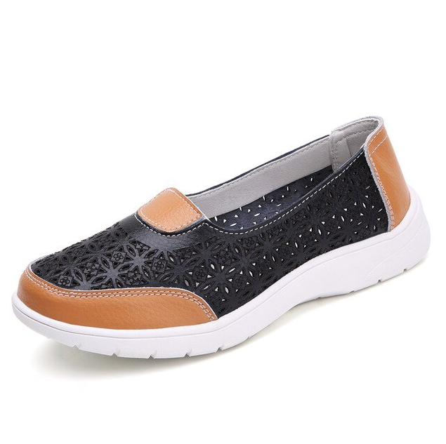 Scarpe casual con tacco piatto antiscivolo