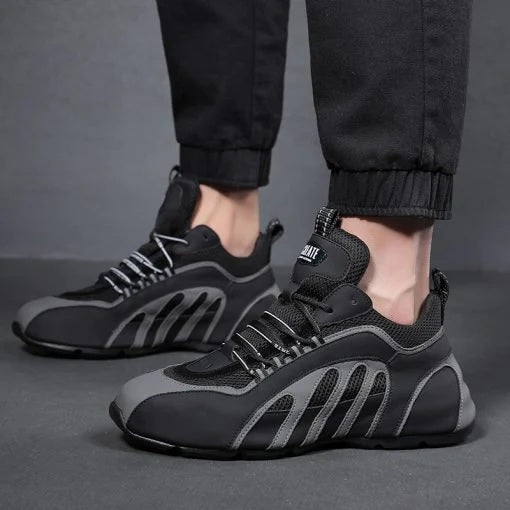 Scarpe casual da uomo con suola spessa