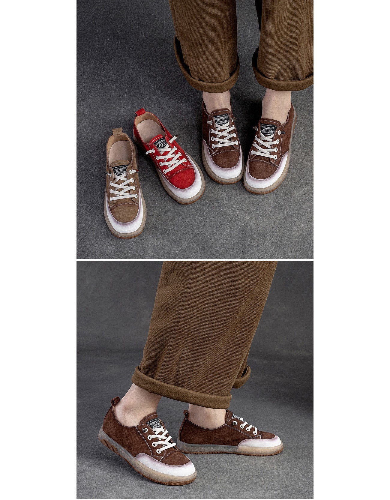 Sneakers estive ortopediche di sostegno e alla moda