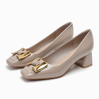 Scarpe da donna con punta quadrata