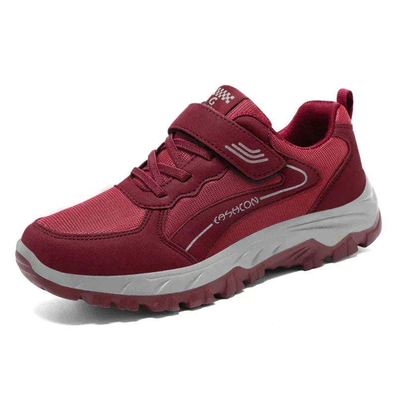 Scarpe da corsa atletiche da donna in mesh traspirante nero