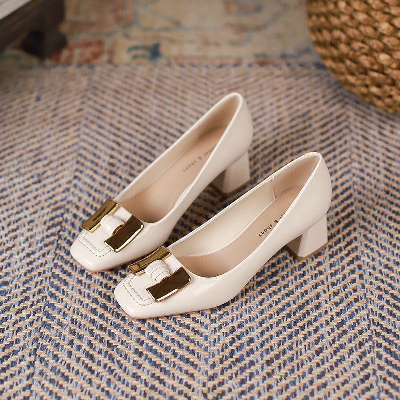 Scarpe da donna con punta quadrata