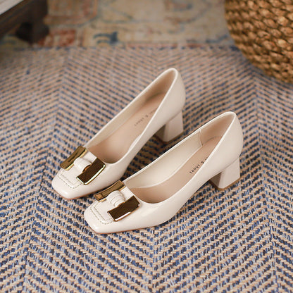Scarpe da donna con punta quadrata