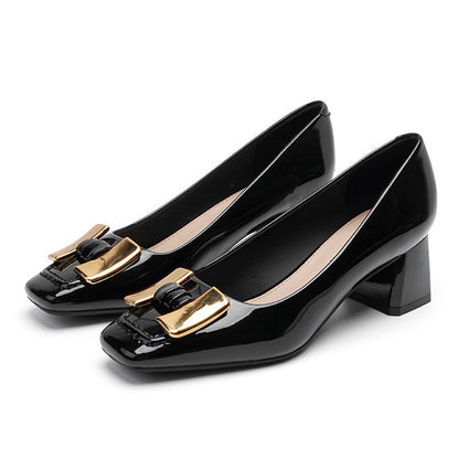Scarpe da donna con punta quadrata